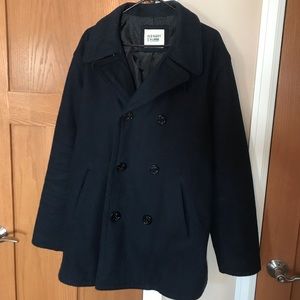 Navy Blue Pea Coat - Old Navy XL